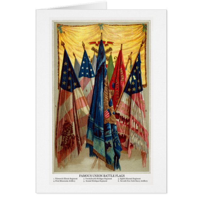 Drapeaux de bataille de guerre civile no.6 (Devant)