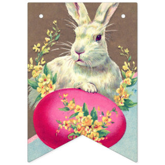 DRAPEAUX DE BUNGING PÂQUES POUR LA DÉCORATION