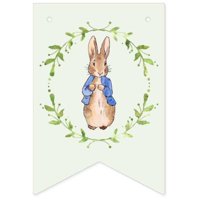 Drapeaux de fanions de lapin lapin classiques (Premier drapeau)
