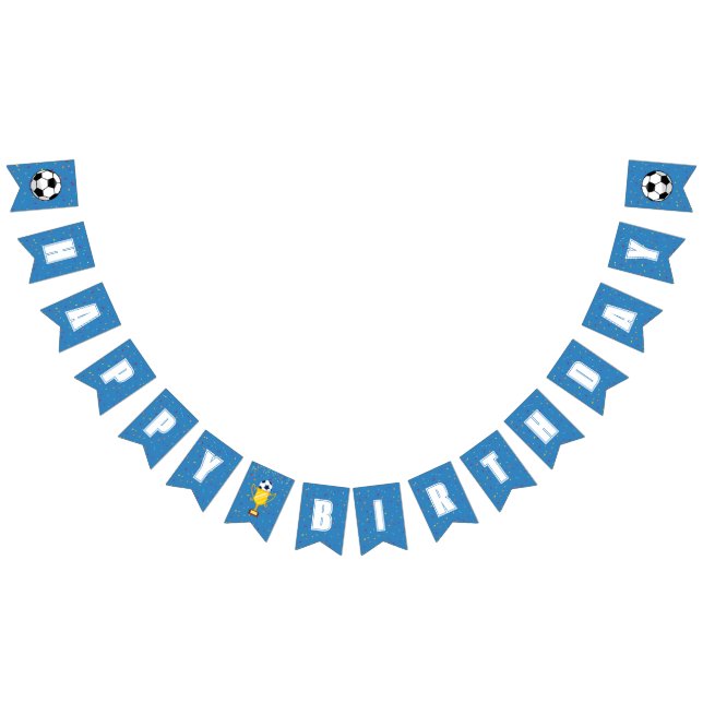 Drapeaux de guirlande de fête d'anniversaire de fo (Tout)