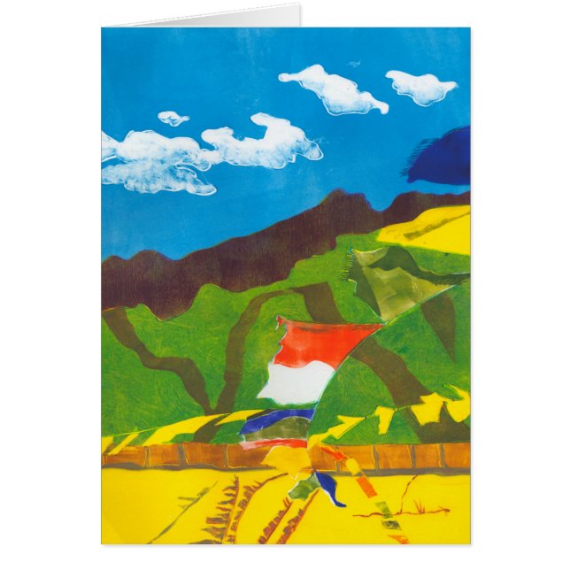 Drapeaux de prière II (Devant)