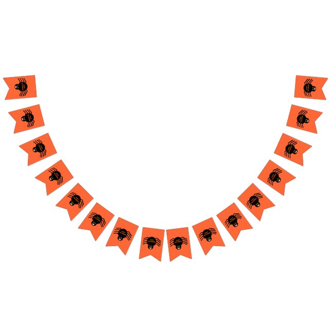 Drapeaux d'Halloween Black Spider Bunder (Tout)