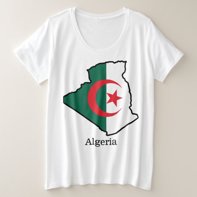 Drapeaux et pays Algérie (Design devant)