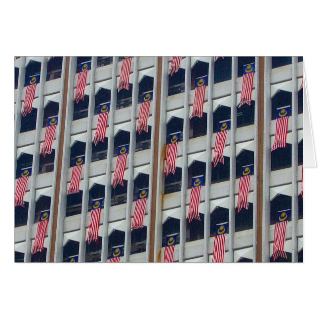 drapeaux malais (Devant horizontal)