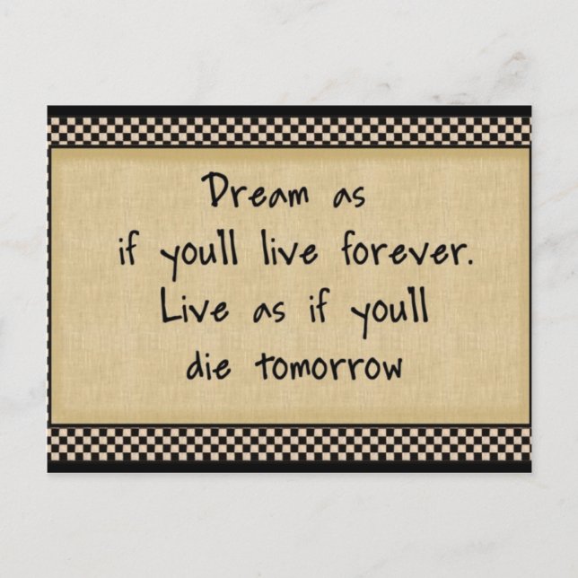 Dream As If : Cartes postales (Devant)