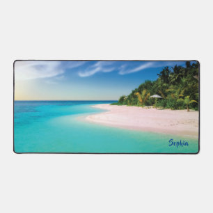 Dream Beach (nom personnalisé) Yoga Mat