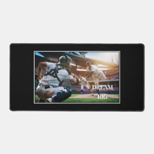Dream Big Baseball Bureau Mat