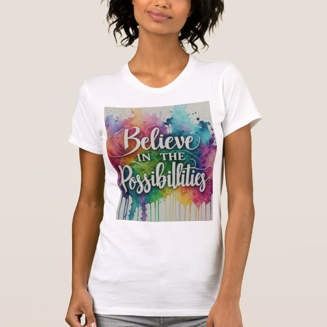 Dream Big, Believe Boltly best t-shirts design 🤗 (Devant)