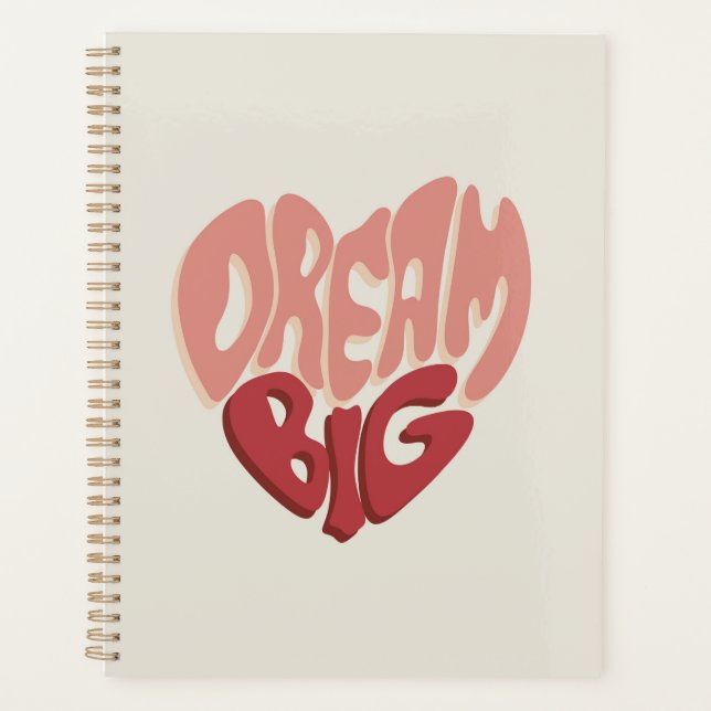 Dream Big : Un message significatif pour le succès (Devant)