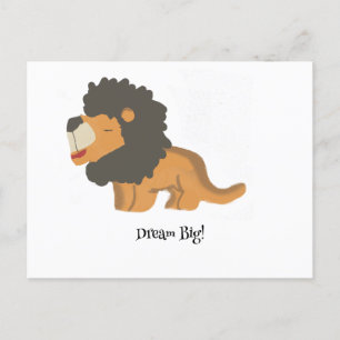Dream Big, Une Carte Postale Lion