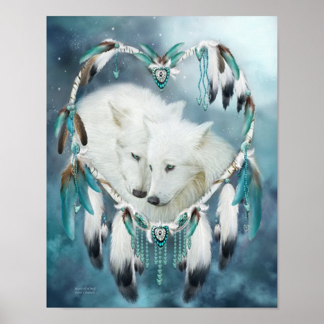 Dream Catcher - Coeur D'Un Loup Poster D'Art / Imp (Devant)