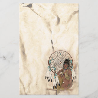 Dream Catcher Indian Maiden Native American State