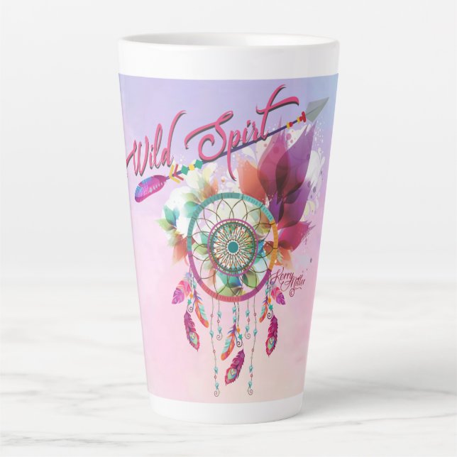 Dream Catcher Latte Mug (Devant)