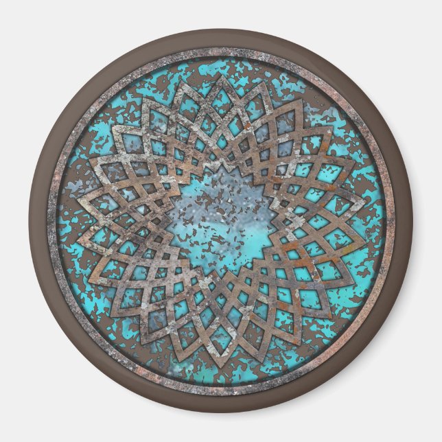 Dream Catcher Talking Canyons, New Mexico Magnet (Devant)