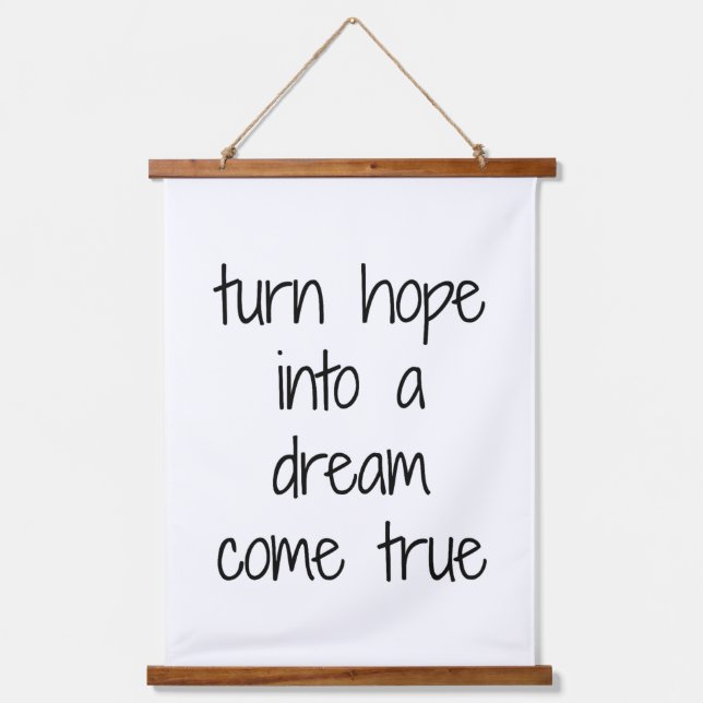 Dream Come True Bois Taché Tapisserie murale (Recto)