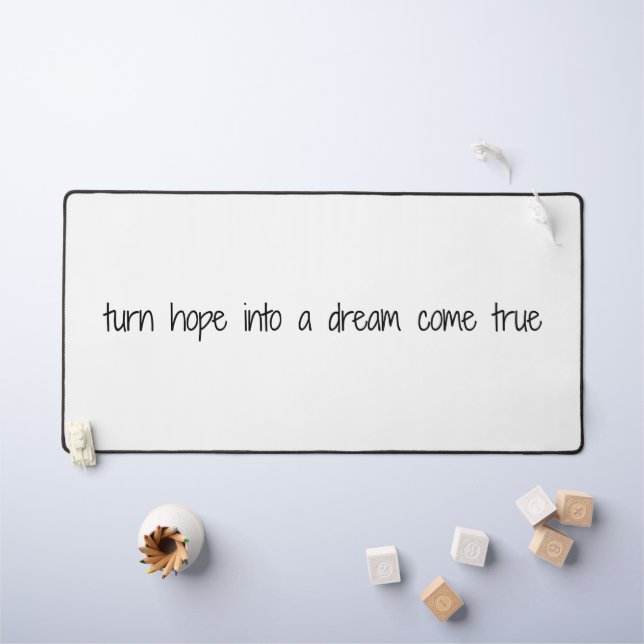 Dream Come True Desk Mat (Tableau pour enfants)