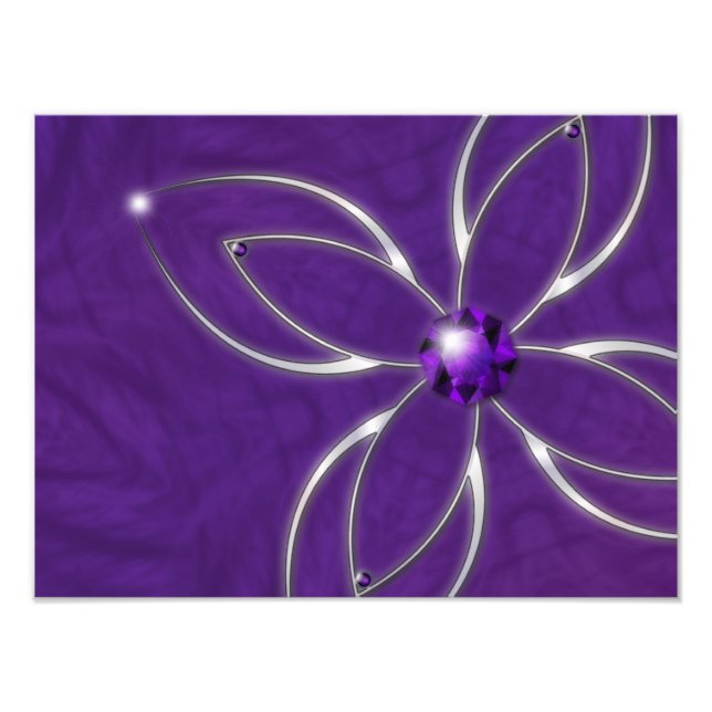Dream in Amethyst Photo Print (Devant)