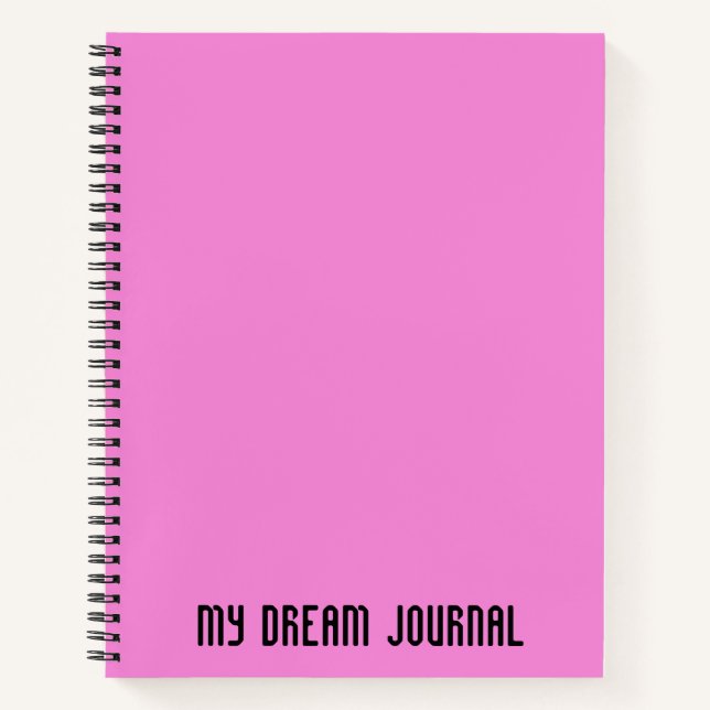Dream Journal - (Devant)