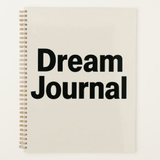 Dream Journal - Gras Police Inspirational Design