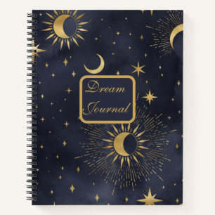 Dream Journal - Moderne Soleil céleste et Lune