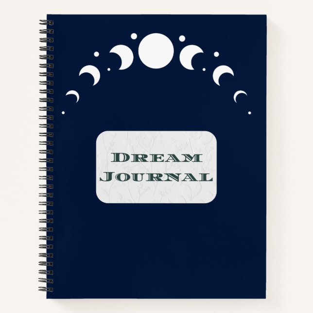 Dream Journal - Phases du Moon Dream Journal (Devant)