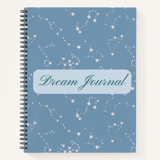 Dream Journal - Zodiac Constellation Motif (Devant)