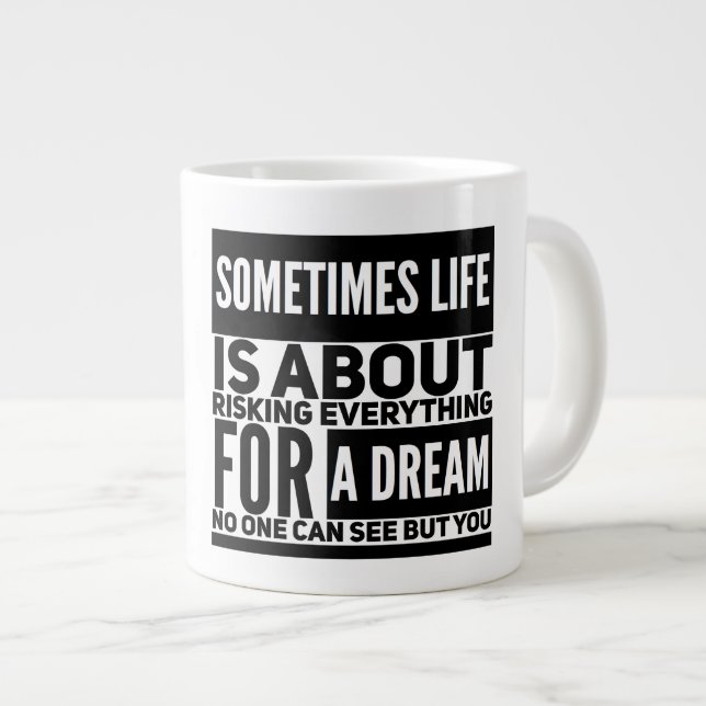 Dream Jumbo Mug (Devant droit)
