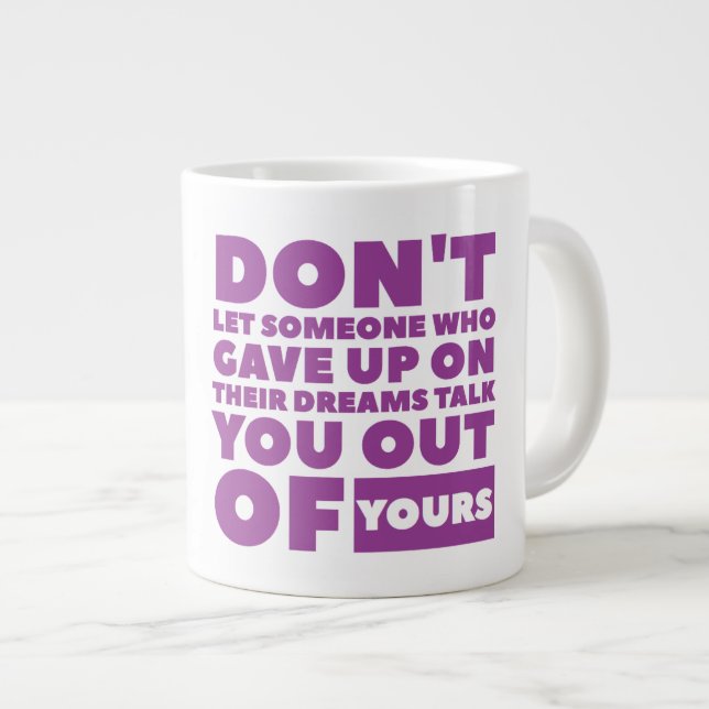 Dream Jumbo Mug (Devant droit)