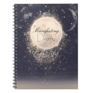 Dream Moon Magic Cosmic Manifesting Journal