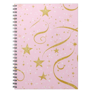 Dream Notes - Carnet rose et Gold Star