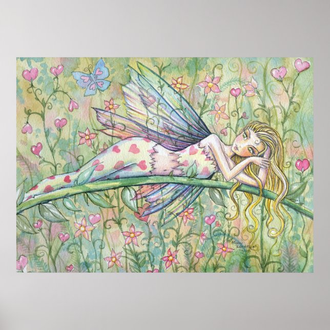 Dream of My Valentine Fairy Poster (Devant)