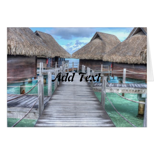 Dream Vacances Bora Bora Bungalows Overwater (Devant horizontal)