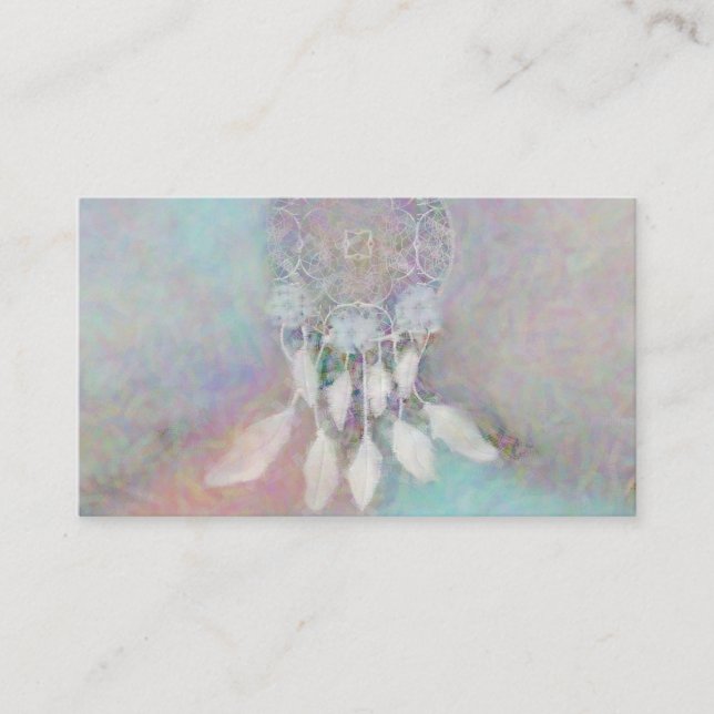 DreamCatcher Dreamcatchers Cartes de visite Abstra (Devant)