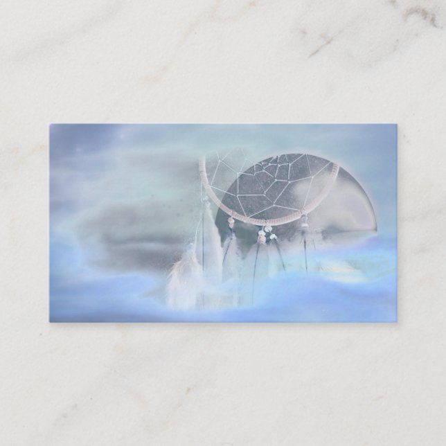 DreamCatcher Dreamcatchers Cartes de visite Abstra (Devant)
