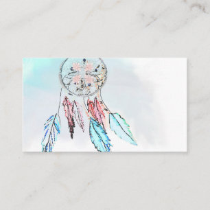 DreamCatcher Dreamcatchers Cartes de visite Abstra