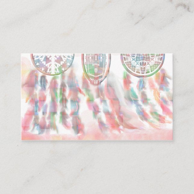 DreamCatcher Dreamcatchers Cartes de visite psychi (Devant)