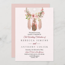 Dreamcatcher | Invitations de mariage personnalisé