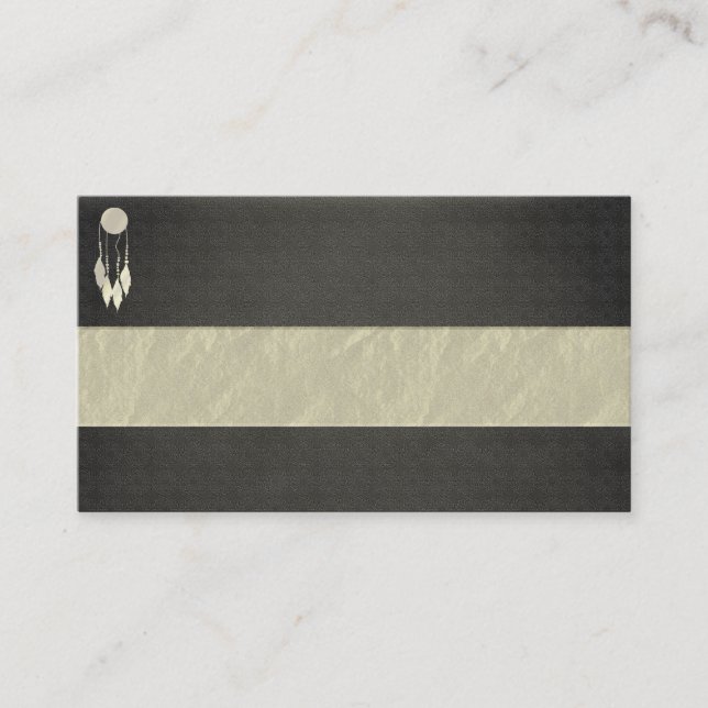 dreamcatcher, or, natif américain, cartes de (Devant)