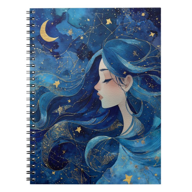 Dreaming Under Stars - Goddess Journal (Devant)