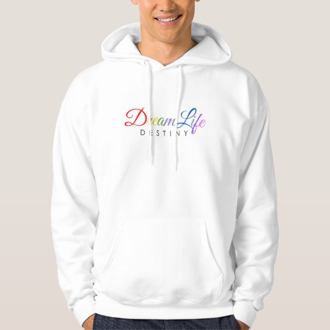 DreamLife Destiny Sweat - shirt à capuche blanc cl (Devant)
