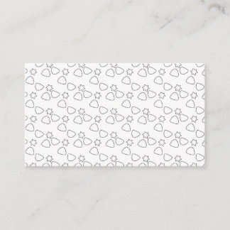 Dreamminimalist Sky Motif Carte de visite