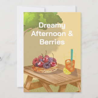 Dreamy Afternoon Invitation – Sweet Fruit & Friend