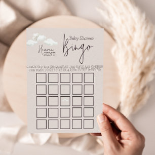 Dreamy Beige Heaven envoyé Genre Révéler Bingo Jeu