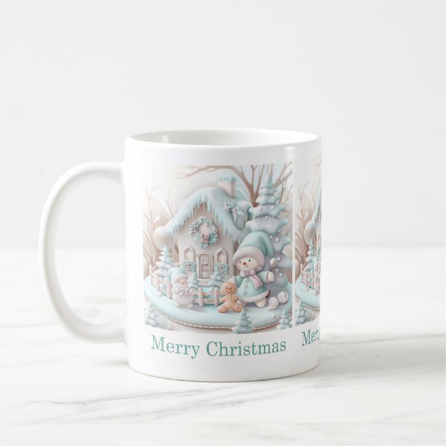 Dreamy Christmas Gingerbread Maison Mug (Gauche)