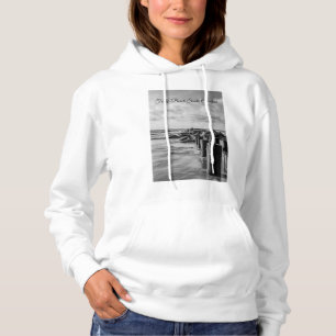 Dreamy Jettie Grayscale Sweat - shirt à capuche