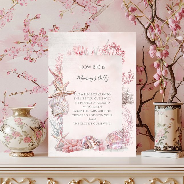 Dreamy Under the Sea Baby shower Big Belly (Créateur téléchargé)