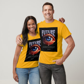 Dreamy Watercolor Futuristic T-Shirt
