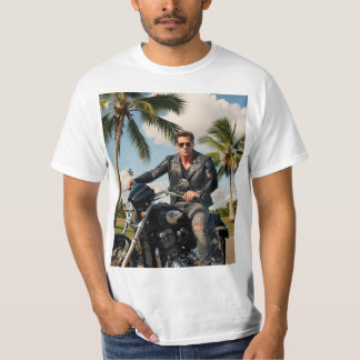 Dreamy Watercolor Motorbike Adventure T-shirt