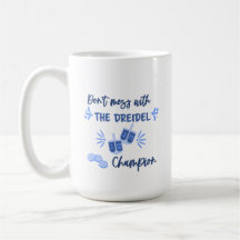 Dreidel Champion Humour Hanoukka Mug