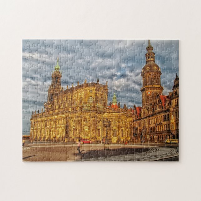 Dresde Allemagne. Puzzle (Horizontal)